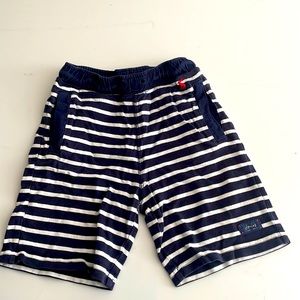 Joules Boys Pull On Colton Shorts in Navy Stripe